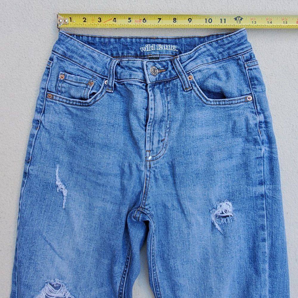 Wild Fable high rise mom jeans cropped 25" inseam - Picture 4 of 7
